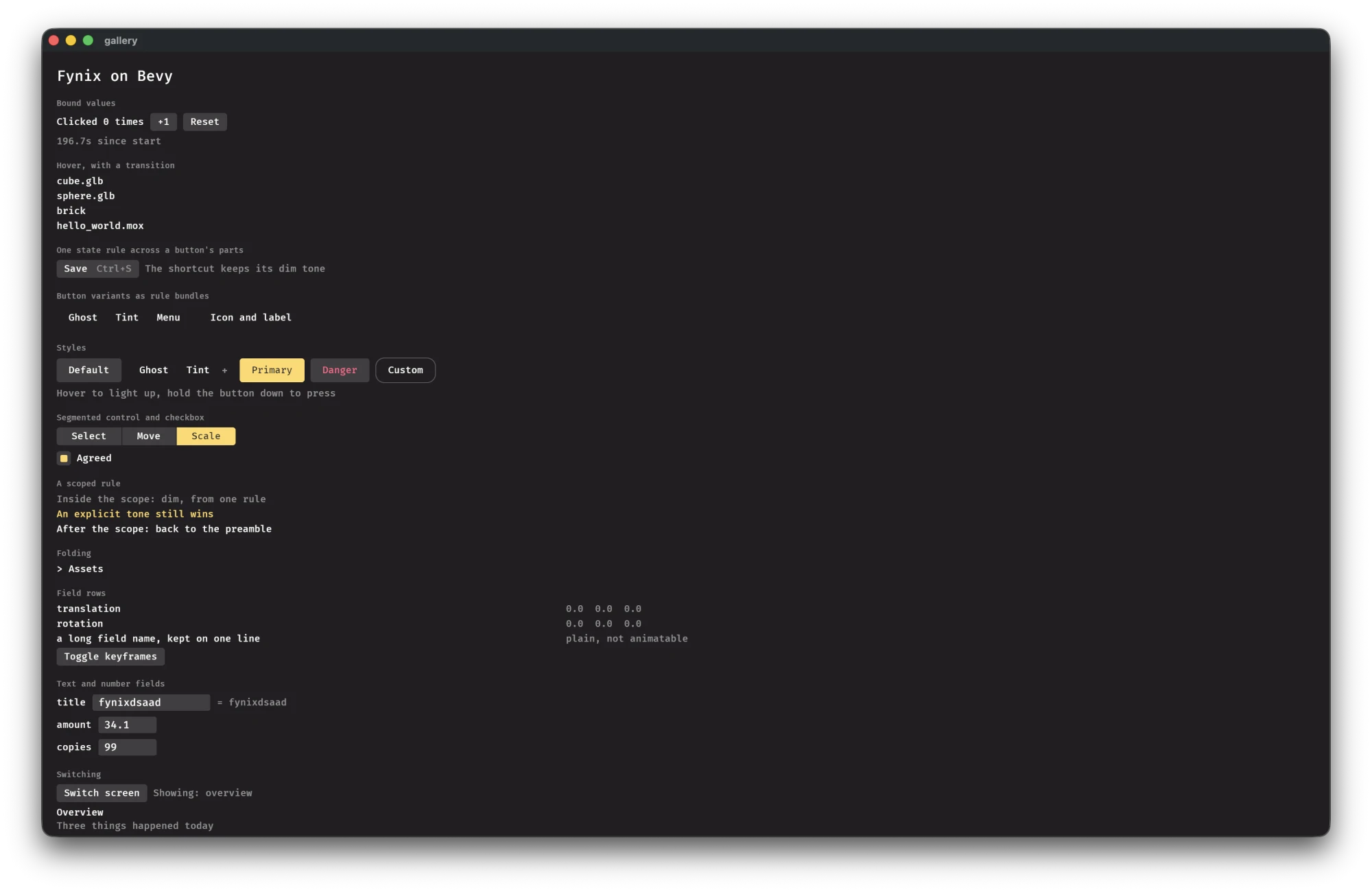 Fynix screenshot